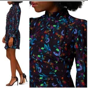 Tanya Taylor Black Clarisse Dress Size 4